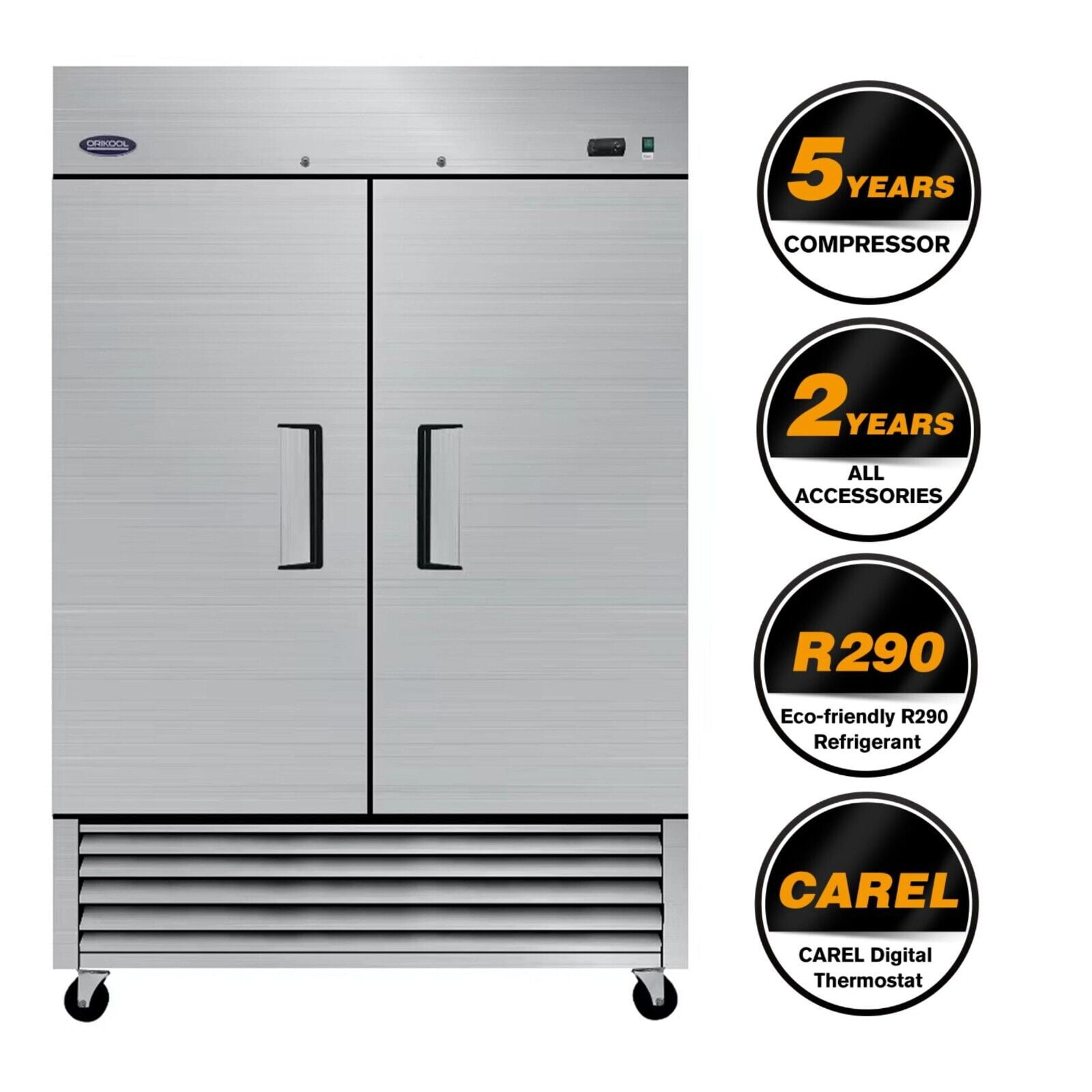 Avanti AVRPD7300BW 2-Door 7.3 Cu. ft Refrigerator - White