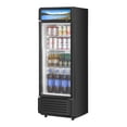 thumbnail image 1 of Commercial Refrigerator 12.2 CU.FT Glass Door Display Cooler, Beverage Refrigerator Merchandiser, Adjustable Shelves, Frostless, LED Lighting, 1 of 9