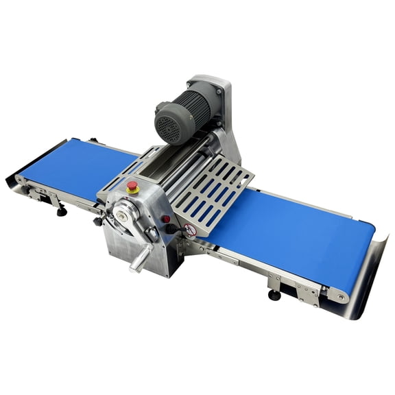 Commercial Reversible Dough Sheeter Foldable Countertop Dough Pressing Machine