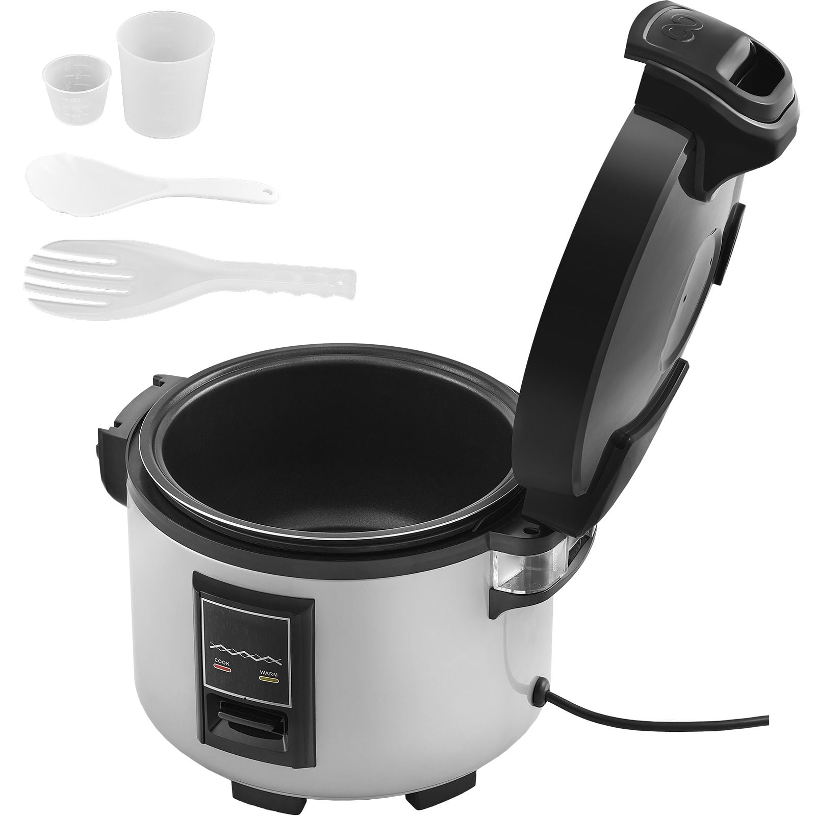 Commercial Ricce Cooker Commercial Rice Cooker 45 Cup 9.51 Qt 9 Liter with Nonstick Inner Pot ...