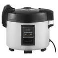 thumbnail image 1 of Commercial Rice Cooker 45-Cup 9.51 Qt, 9 Liter Large Rice Cooker with Nonstick Pot, Fast Cooking & 12-Hour Keep Warm, Includes Cup & Paddle, 1 of 7