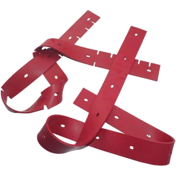 Commercial Riding Floor Scrubber Machine Front and Rear Scraper Blades Fits Tennant T5E Floor Scrubber Tennant-Squeegee Blade Kit-Part 1023327&1023329-Replacement