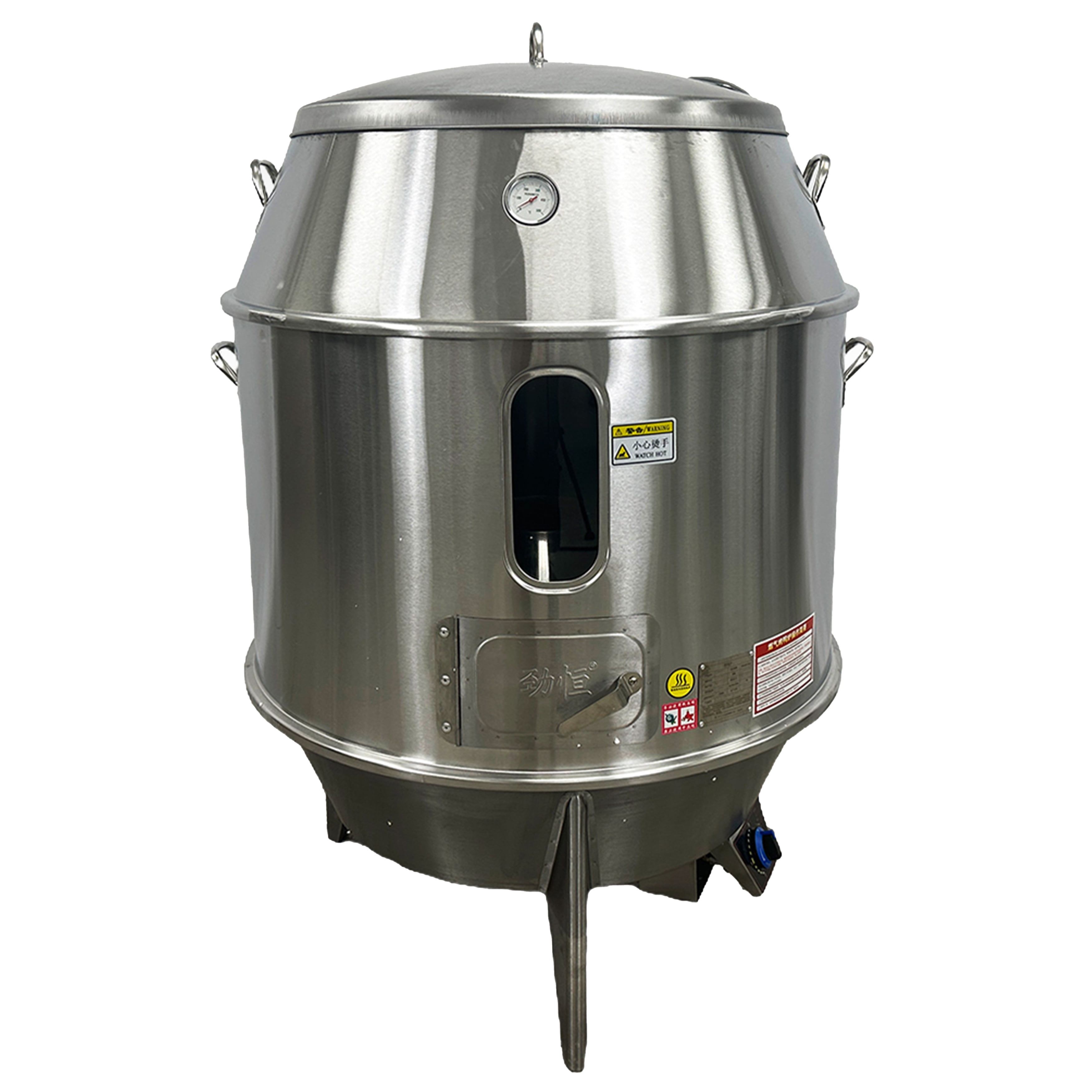 Commercial Roast Duck Machine, Gas Charcoal Dual Use Roaster Oven Roasting Machine, Cantonese