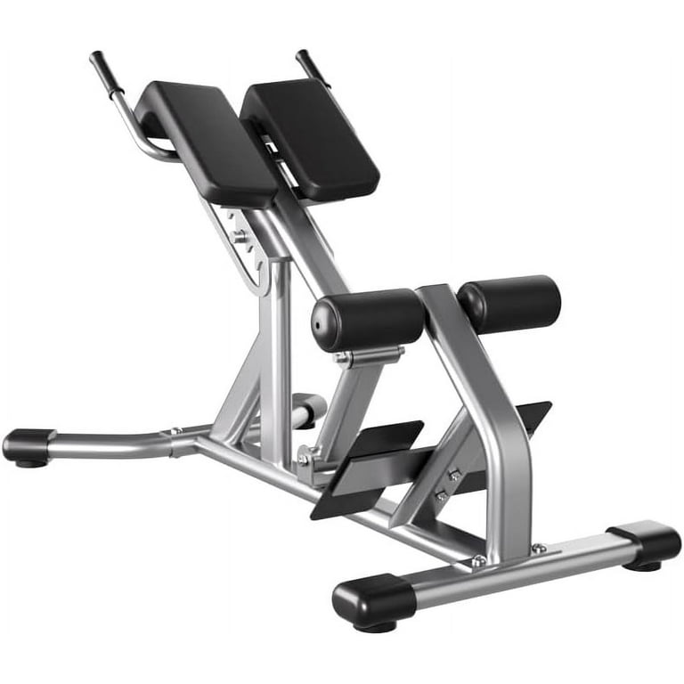 Commercial Roman Chair Hyperextension Bench for Waist Back and Abdominal Muscle Training with 300 kg Weight Capacity