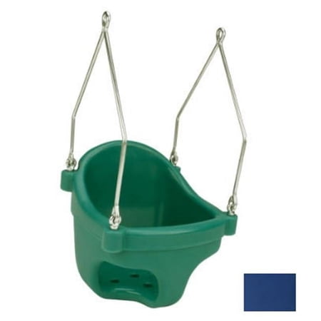 Commercial Rotational Molded Full Bucket Seat - Blue
