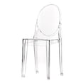 thumbnail image 1 of Commercial Seating Products Clear Armless Kage  Polycarbonate Chair-Color:Clear,Quantity:1, 1 of 9