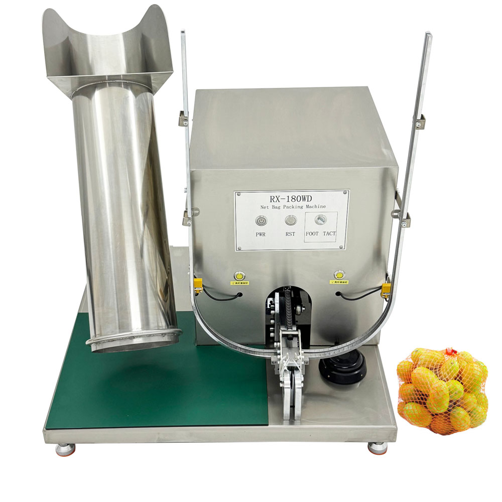 Commercial Semi-Automatic Mesh Bag Sealer Net Clipper for Potatoes ...