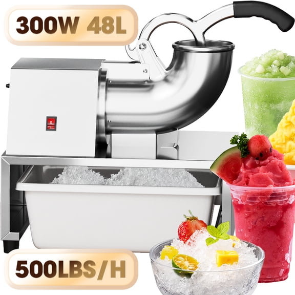 Commercial Shaved Ice Machine, Electric Snow Cone Machine for Home Commercial Use, Ideal for Parties, Family Gatherings ,Events