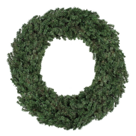 Commercial Size Canadian Pine Artificial Christmas Wreath - 10ft, Unlit