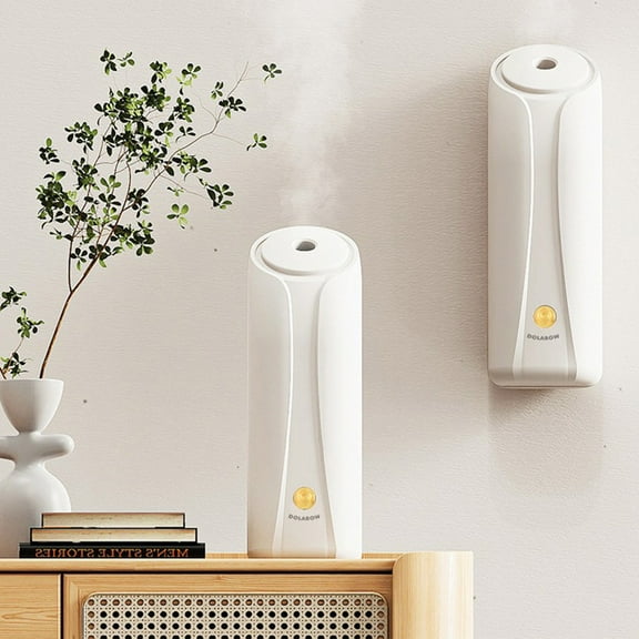 Commercial Smell Machine Oil Diffuser, Rvkxad 50ml Waterless Oil Diffuser For Home Store Hotel, Quiet Large Room Office Aroma Diffuser With Perfume, White