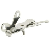 Commercial Smooth Edge Can Opener Manual Open Heavy Duty Folding Hand Crank Can Opener Smooth Edge with Comfortable Long Handles, Fit All Size Cans, Large Cans for Camping, Kitchen(Silver,6.89x1.57")