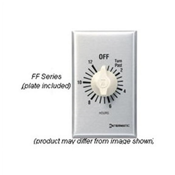 Intermatic FF60MHC Timer, 60 Minute Spring Wound Commercial Timer W/Hold