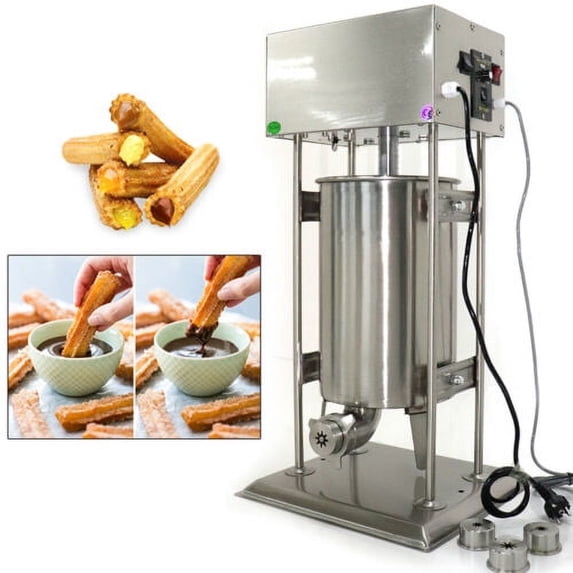 Commercial Stainless Steel Electric Spanish Churros Maker Baker Machine 110V 15L