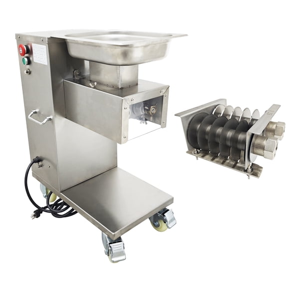 Commercial Stainless Steel Meat Cutting Machine Meat Slicer with 25mm Blade