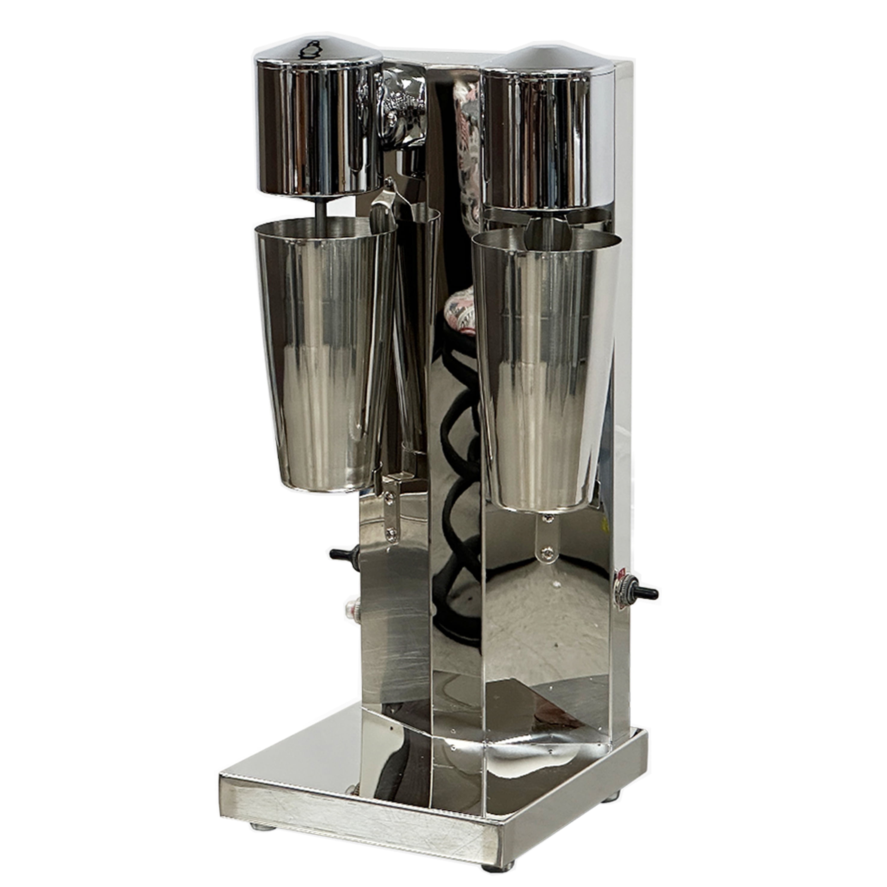 Commercial Stainless Steel Milk Shake Machine Double Head Drink Mixer