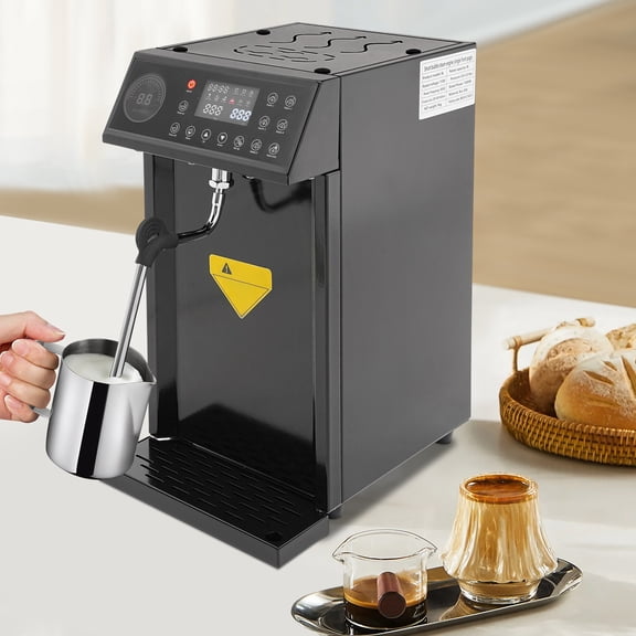 Commercial Steam Milk Frother, Milk Steamer Coffee Foam Maker Frothing Machine