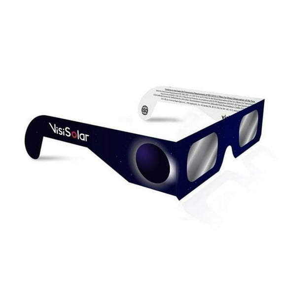 Commercial Supply 127830 VisiSolar Eclipse Viewing Glasses - Pack of 50