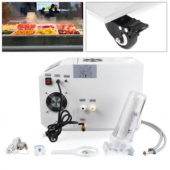 Commercial Ultrasonic Humidifier Industrial Agricultural Cooler Sprayer Cool Mist Maker 300W