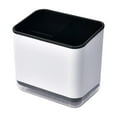 thumbnail image 1 of Commercial Utensil Holder Organizer, Knife Fork Straw Draining Storage Container for Kitchen Counter, Camping, Restaurant, Milk Tea Shop, Plastic Round Hole Design, 1 of 5