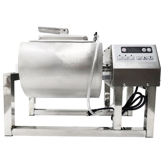 Commercial Vacuum Marinating Machine 15L Circular Meat Vegetable Rotatable Tumbler Marinator