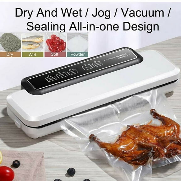 Commercial Vacuum Sealer Machine Seal a Meal Food System Sealing Machine Food Sealing Machine,Free 10 food bags,Easy to Clean,Simple to Operate USA