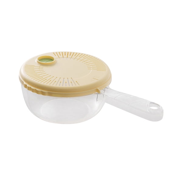 Commercial Vegetable Dehydrator For Kitchen Food Dryer With ABS Material Round Design Efficient Drying And Cleaning Tool