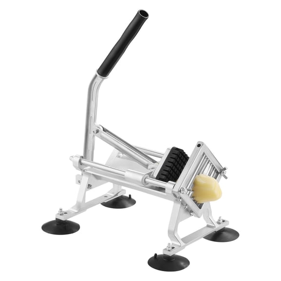 Commercial Vegetable Slicer 3/8 inch, Stainless Steel Fruit Cutter, Manual Vegetable Slicer Machine for Kitchen, Radishes, Onions, Potatoes, Lemons