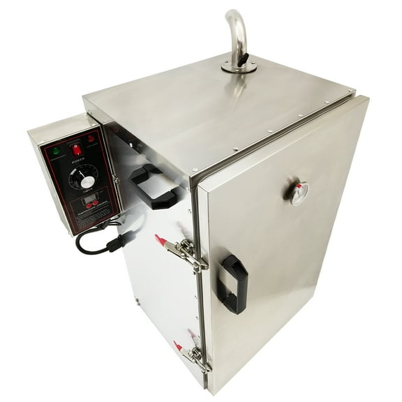 Commercial Vertical Digital Electric BBQ Meat Smoker Grill Sausage Smoke Oven Smoke Furnace 5 Detachable Racks