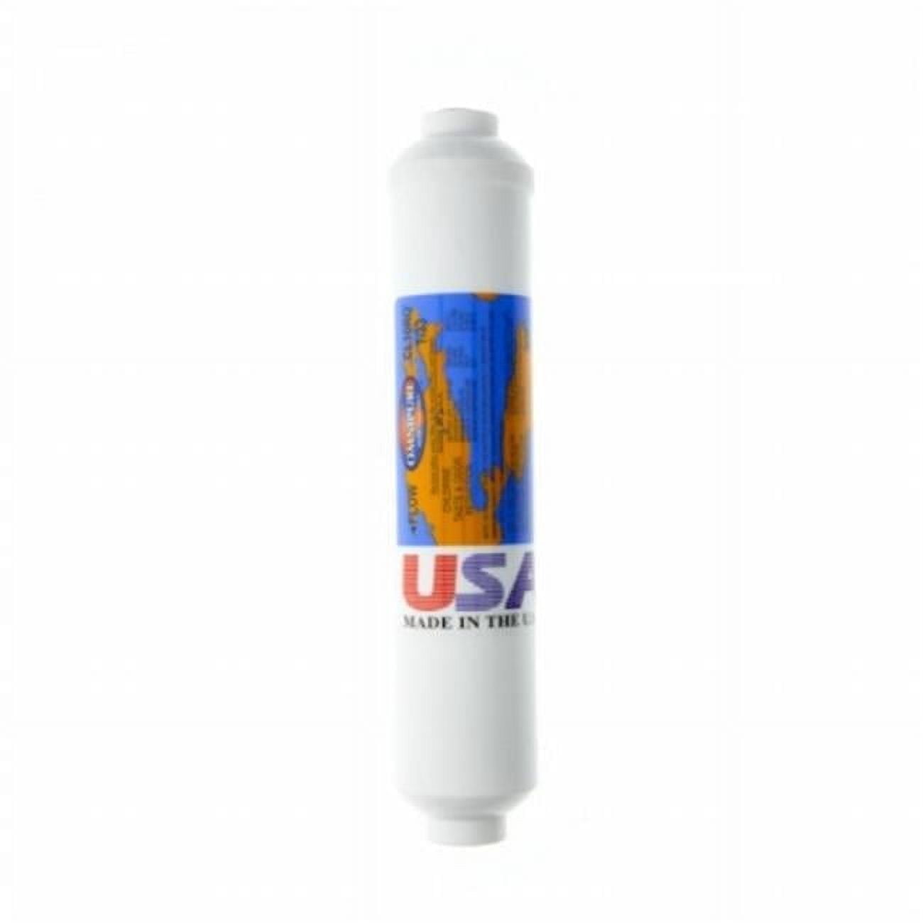 Commercial Water Distributing OMNIPURE-CL10ROT33-B Omnipure OMNIPURE-CL10ROT33-B .25 in. Inline Water Filter