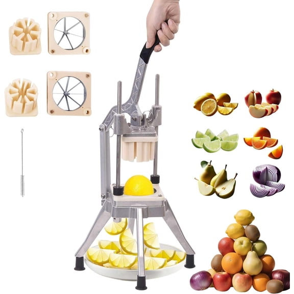 Commercial   Wedger Slicer with 6 Wedger/8 Wedger, V-Shaped 420 Stainless Steel , Easy Wedger  Fruit Lime Slicer NSF Certified Easy-to-Use for Limes Tomatoes Potatoes