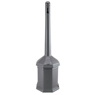 Commercial Zone 710303 Smoker’s Outpost Site Saver Cigarette Receptacle, Gray
