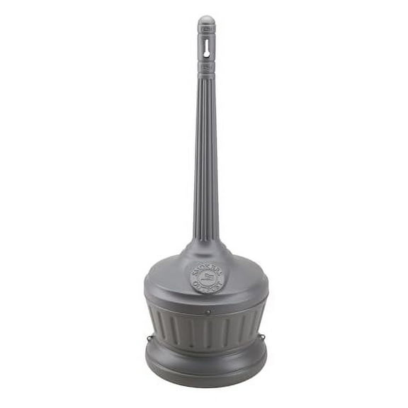 Commercial Zone - 711303 16 Quart Outdoor Trash - Gray