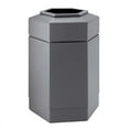thumbnail image 1 of Commercial Zone 737103 30-gallon Hex Waste Container - Gray, 1 of 1