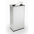 thumbnail image 1 of Commercial Zone Products Precision Series Rectangular Waste 13.5gal Receptacle with Flipper Door, 1 of 2