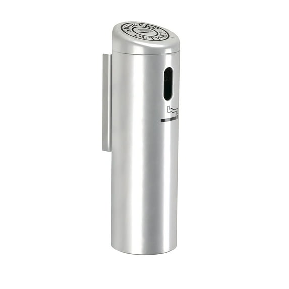 Commercial Zone Products Wall-Mounted Smokers' Outpost Silver (711207)
