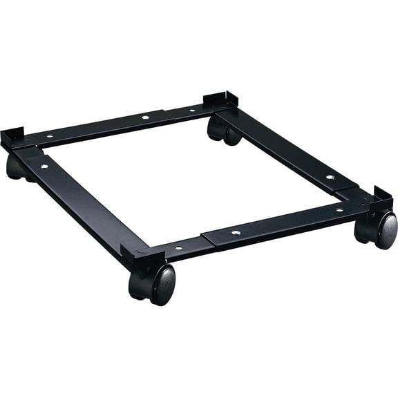 Commercial document storage box, black