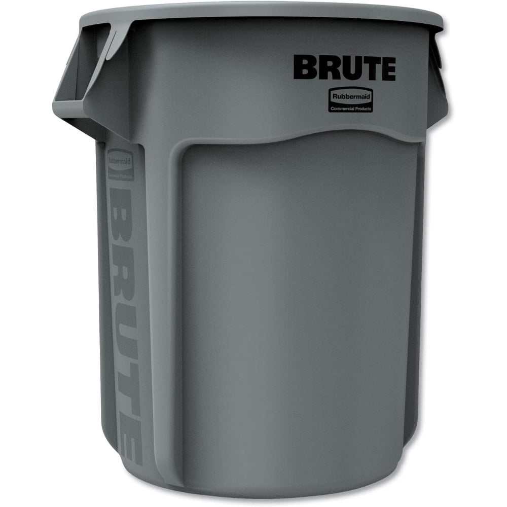 Commercial round container for waste and storage, durable rubber ...