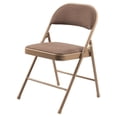 thumbnail image 1 of Commercialine 950 Series 29.25" Folding Chair in Star Trail Brown (Set of 4), 1 of 5