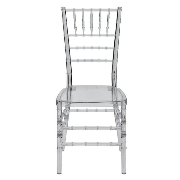 CSP Commerical Seating Products Clear Chiavari Dining Chairs