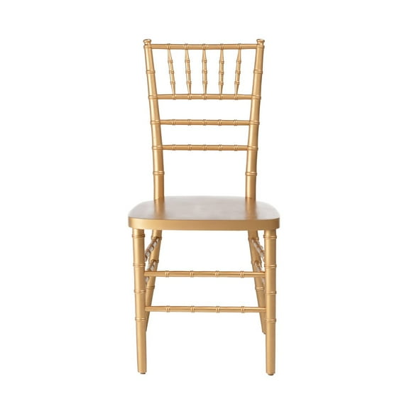 CSP Commerical Seating Products European Gold Wood Dining Chairs