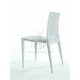 thumbnail image 1 of Commercial Seating Products Crescent Light Gray Dining Chairs, Grey, 1 of 1