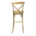 thumbnail image 1 of Commerical Seating Products Rustic Tinted Crossback Bar Stool Chairs, 1 of 6