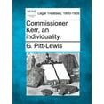 thumbnail image 1 of Commissioner Kerr, an Individuality. (Paperback), 1 of 1
