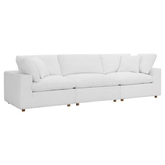 Commix Down Filled Overstuffed 3 Piece Sectional Sofa Set-EEI-3355