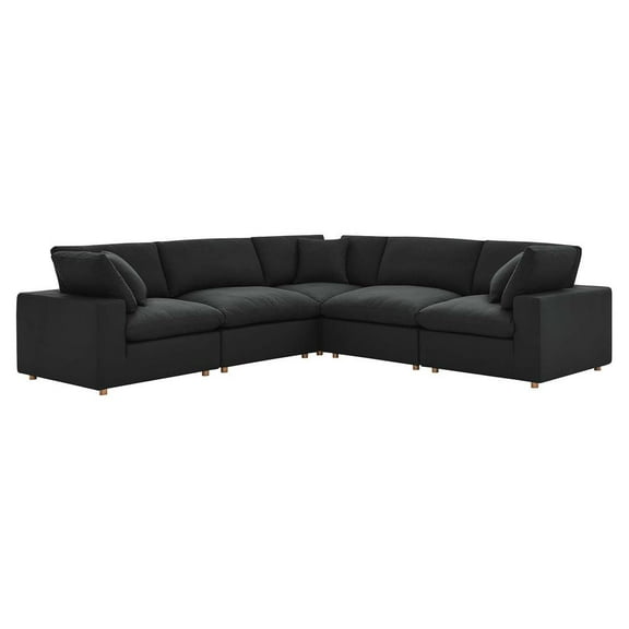 Commix Down Filled Overstuffed 5 Piece 5-Piece Sectional Sofa-EEI-3359