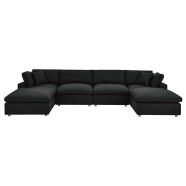 Commix Down Filled Overstuffed 6-Piece Sectional Sofa-EEI-3362