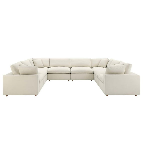 Commix Down Filled Overstuffed 8-Piece Sectional Sofa-EEI-3363