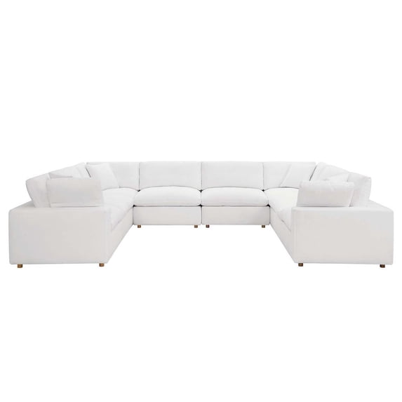 Commix Down Filled Overstuffed 8-Piece Sectional Sofa-EEI-3363