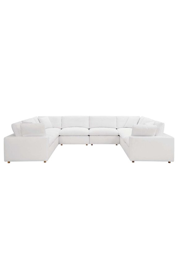 Commix Down Filled Overstuffed 8-Piece Sectional Sofa-EEI-3363