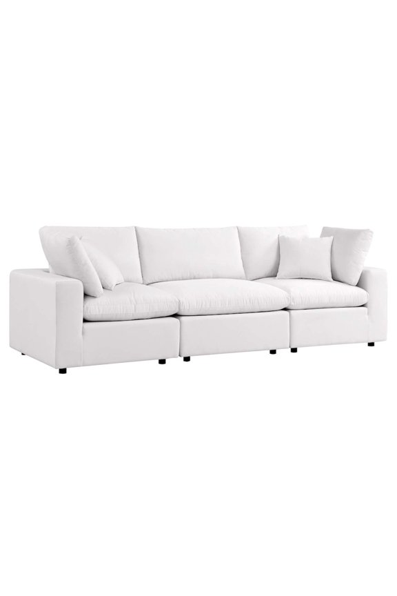 Commix Overstuffed Outdoor Patio Sofa
